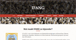 Desktop Screenshot of ifang.be