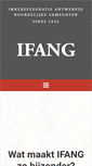 Mobile Screenshot of ifang.be